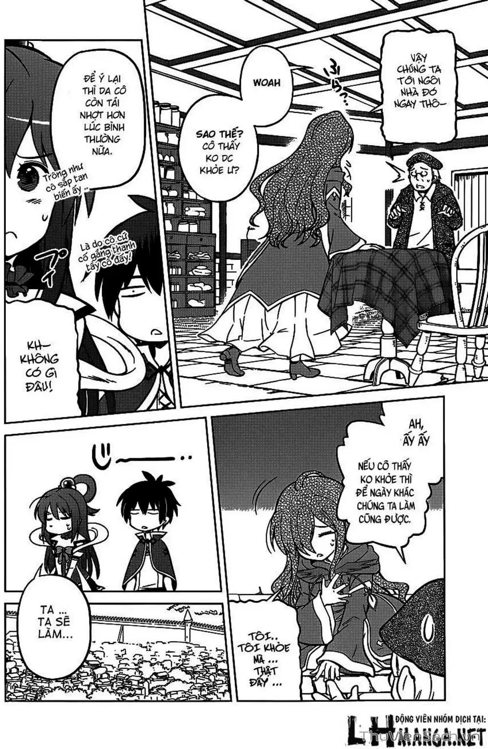 Truyện Tranh Hãy Ban Phúc Lành Cho Thế Giới Tuyệt Vời Này! trang 6
