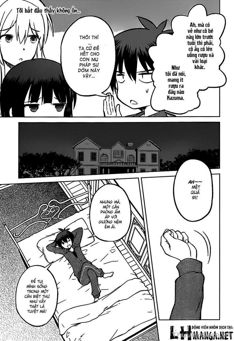 Truyện Tranh Hãy Ban Phúc Lành Cho Thế Giới Tuyệt Vời Này! trang 6