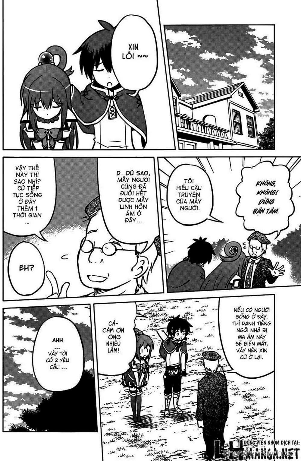 Truyện Tranh Hãy Ban Phúc Lành Cho Thế Giới Tuyệt Vời Này! trang 6