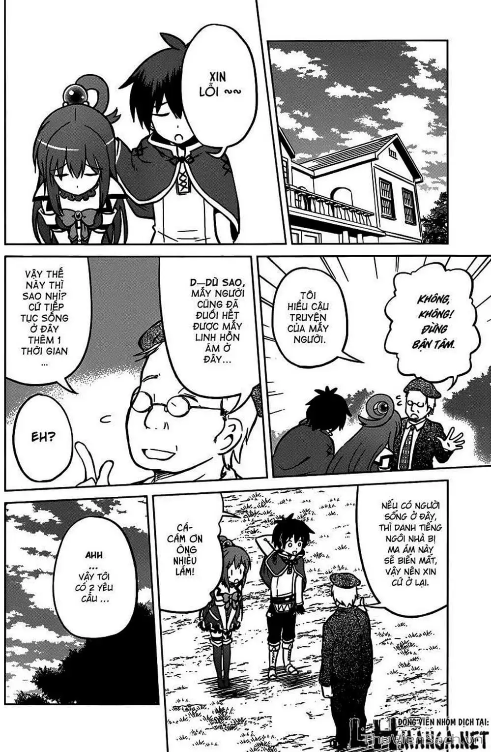 Truyện Tranh Hãy Ban Phúc Lành Cho Thế Giới Tuyệt Vời Này! trang 6
