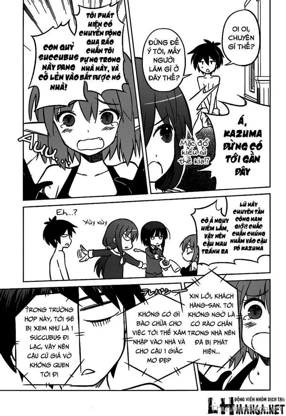 Truyện Tranh Hãy Ban Phúc Lành Cho Thế Giới Tuyệt Vời Này! trang 6