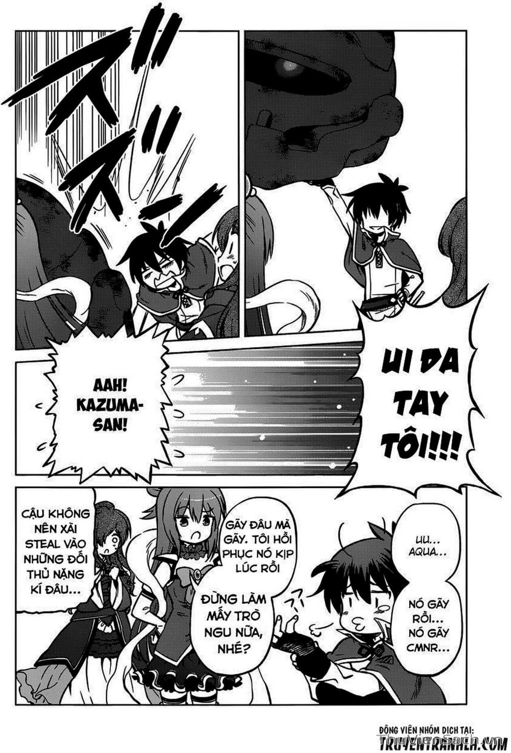 Truyện Tranh Hãy Ban Phúc Lành Cho Thế Giới Tuyệt Vời Này! trang 6