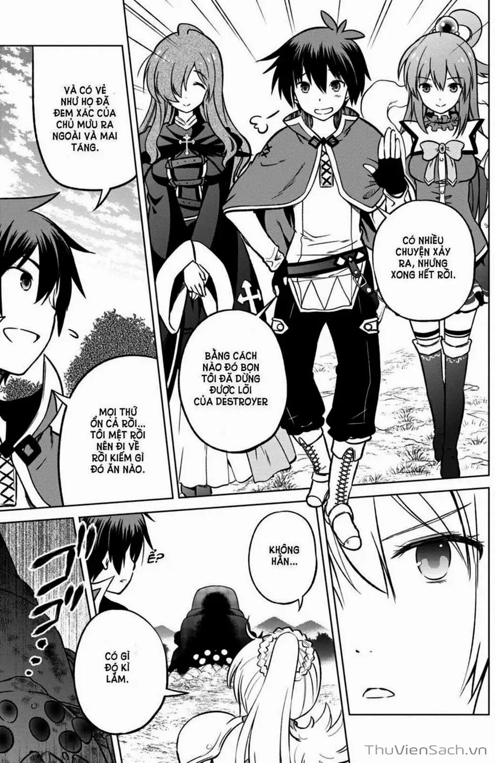 Truyện Tranh Hãy Ban Phúc Lành Cho Thế Giới Tuyệt Vời Này! trang 6