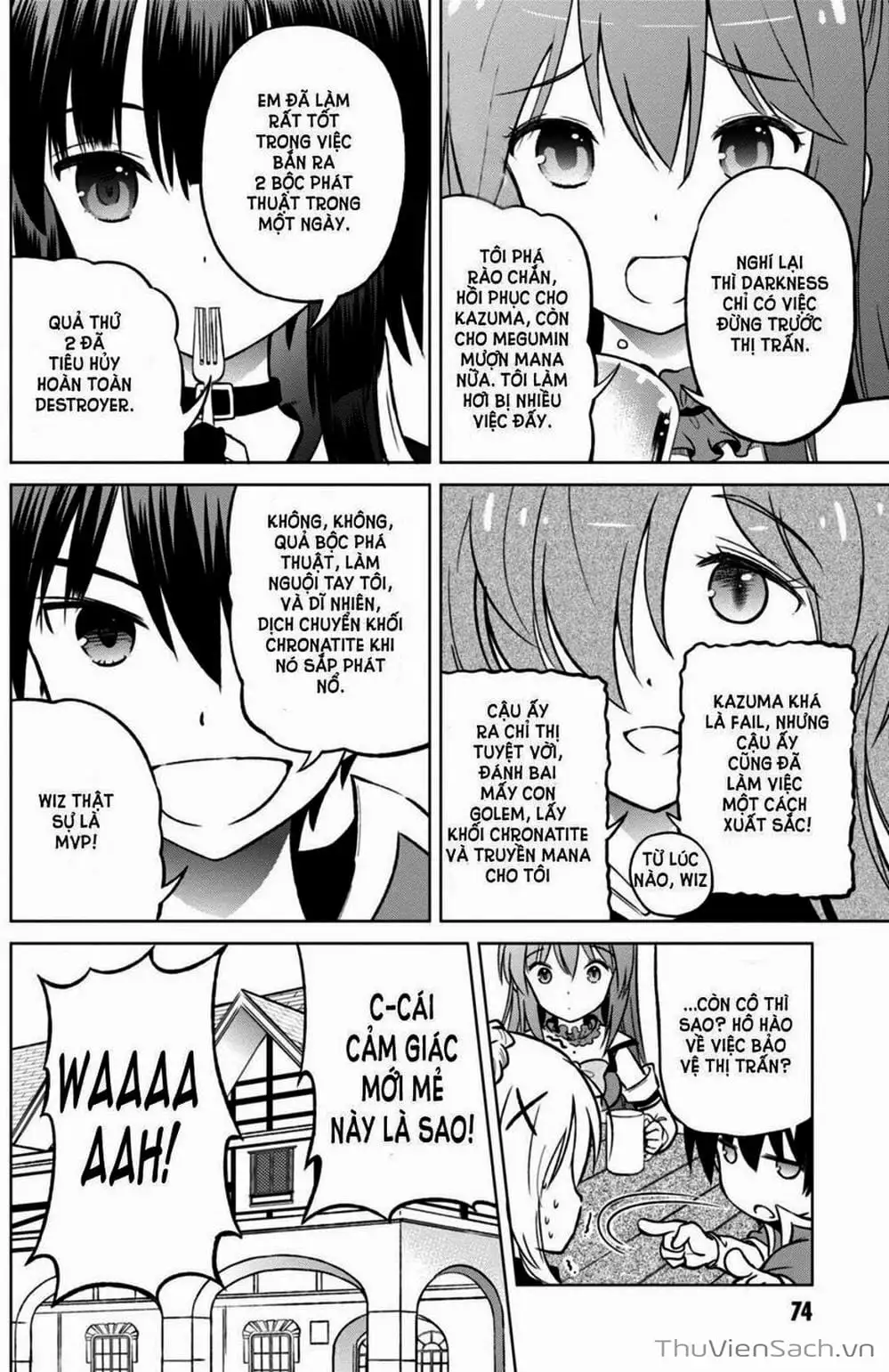 Truyện Tranh Hãy Ban Phúc Lành Cho Thế Giới Tuyệt Vời Này! trang 6