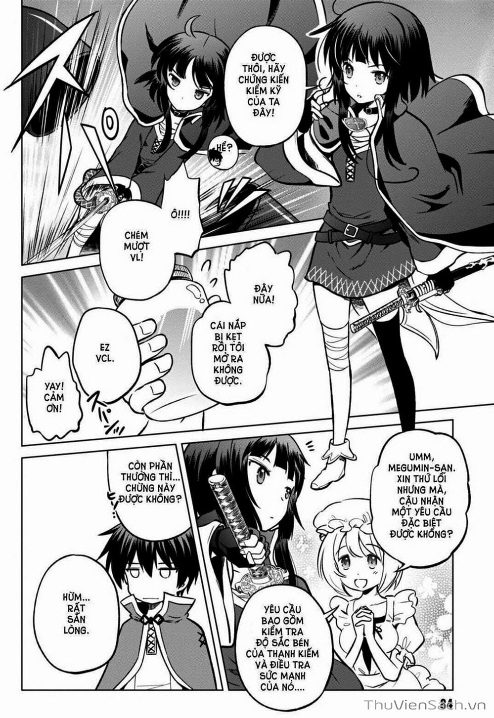 Truyện Tranh Hãy Ban Phúc Lành Cho Thế Giới Tuyệt Vời Này! trang 6