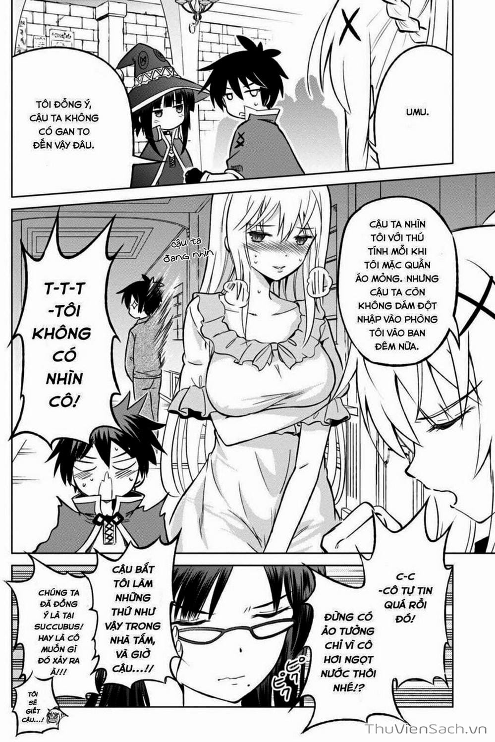 Truyện Tranh Hãy Ban Phúc Lành Cho Thế Giới Tuyệt Vời Này! trang 6