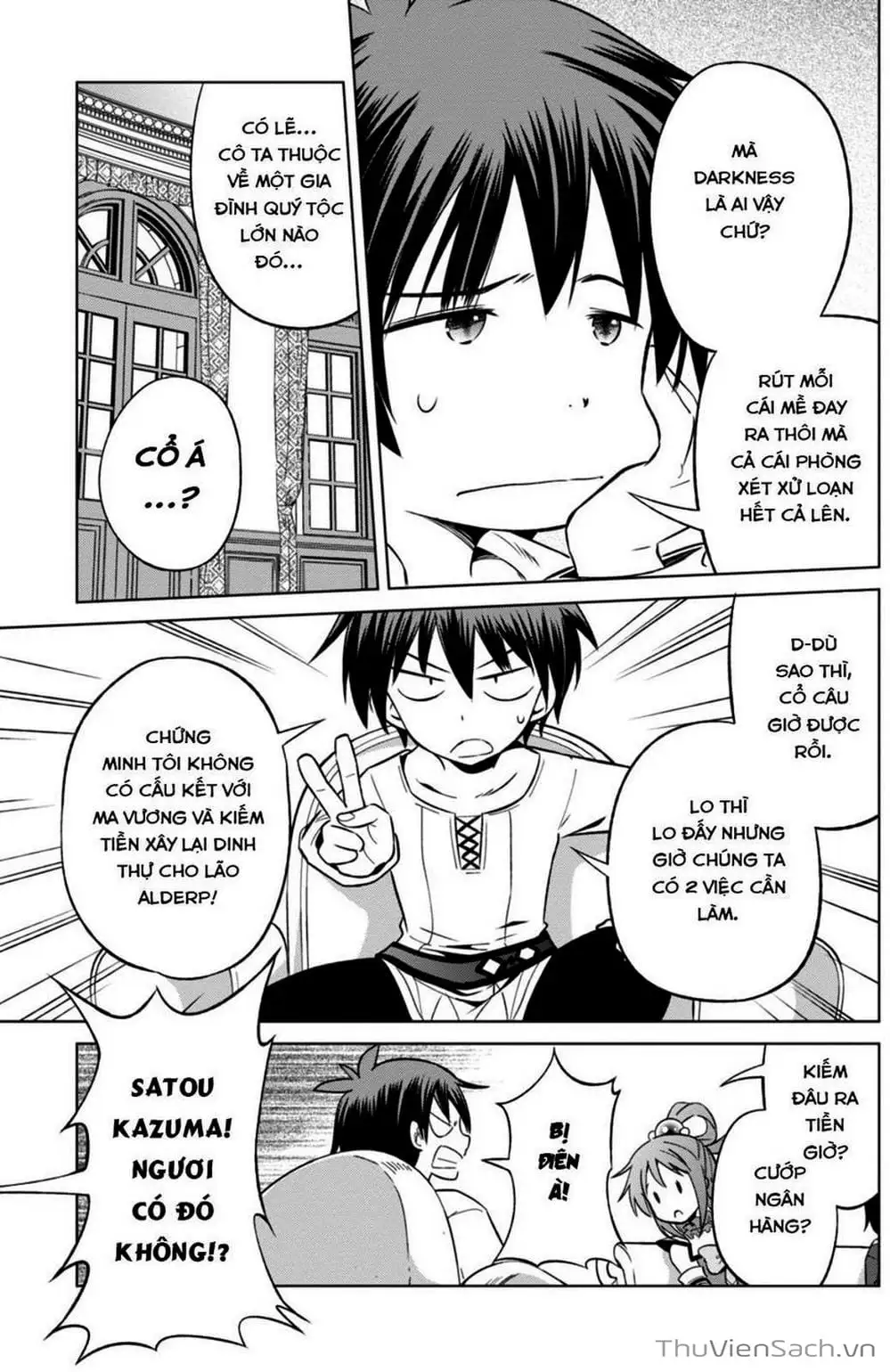 Truyện Tranh Hãy Ban Phúc Lành Cho Thế Giới Tuyệt Vời Này! trang 6