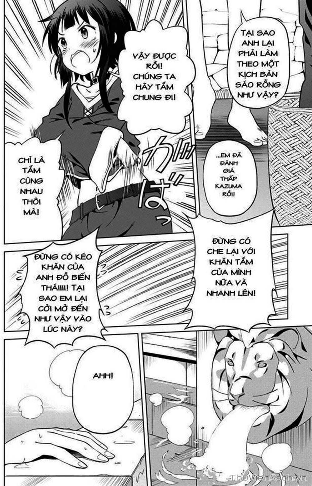 Truyện Tranh Hãy Ban Phúc Lành Cho Thế Giới Tuyệt Vời Này! trang 6