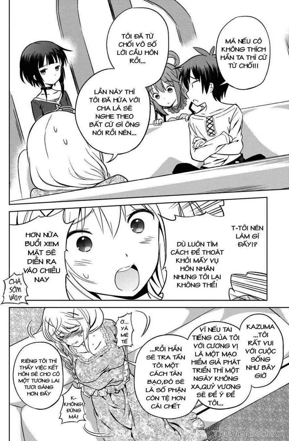 Truyện Tranh Hãy Ban Phúc Lành Cho Thế Giới Tuyệt Vời Này! trang 6