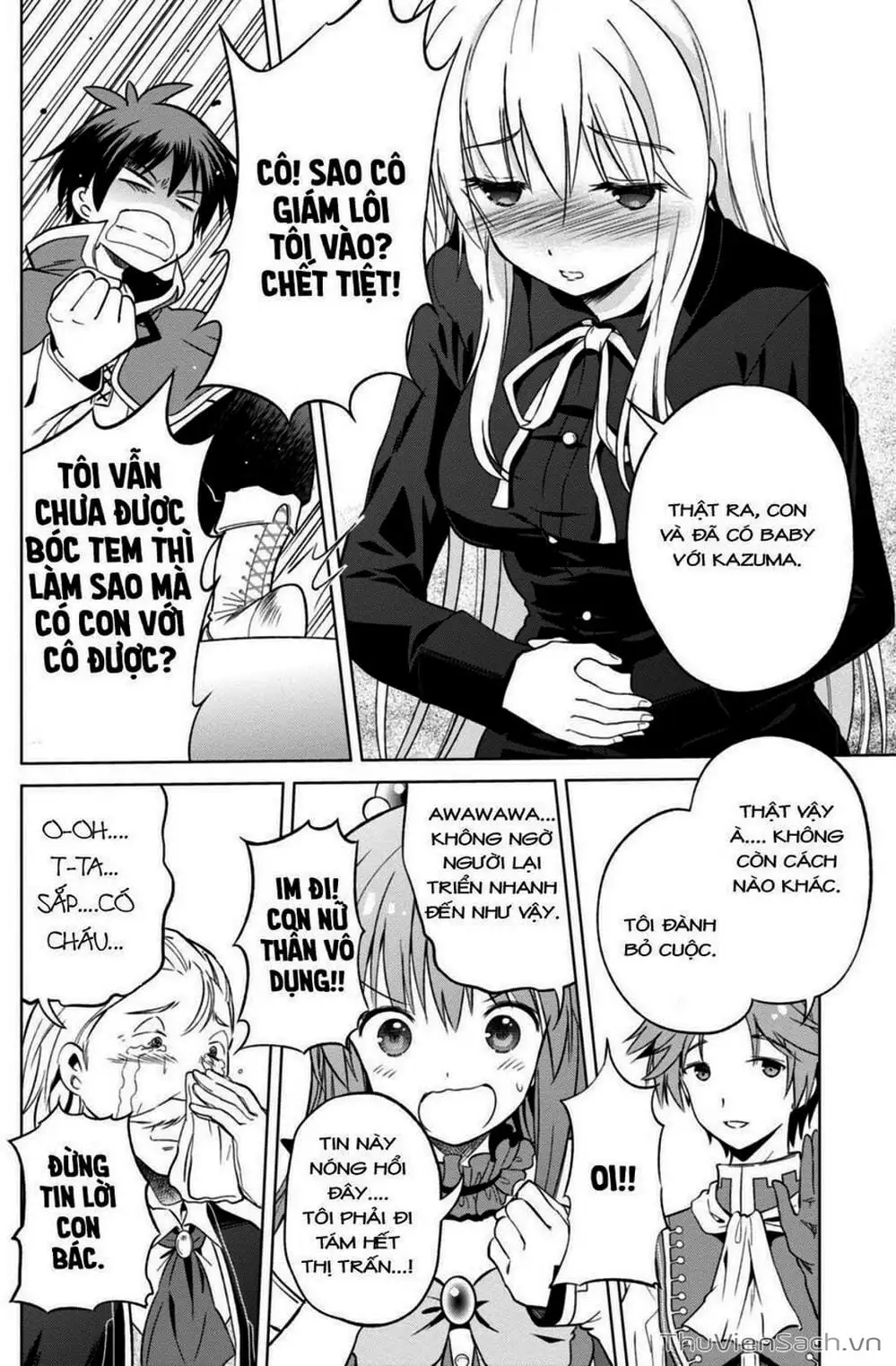 Truyện Tranh Hãy Ban Phúc Lành Cho Thế Giới Tuyệt Vời Này! trang 6