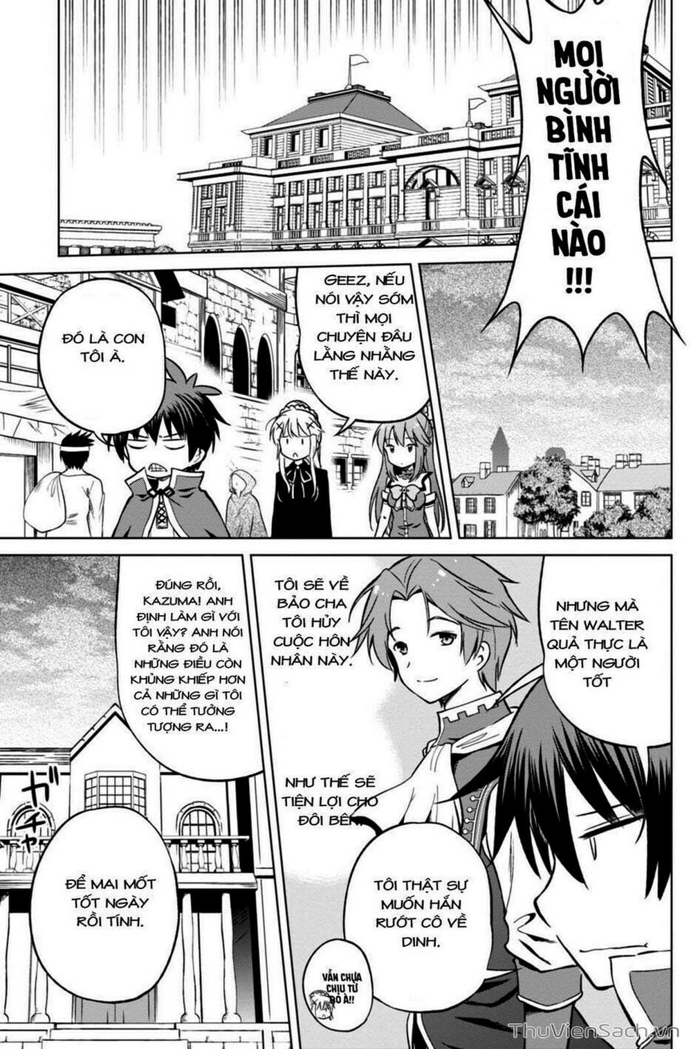 Truyện Tranh Hãy Ban Phúc Lành Cho Thế Giới Tuyệt Vời Này! trang 6