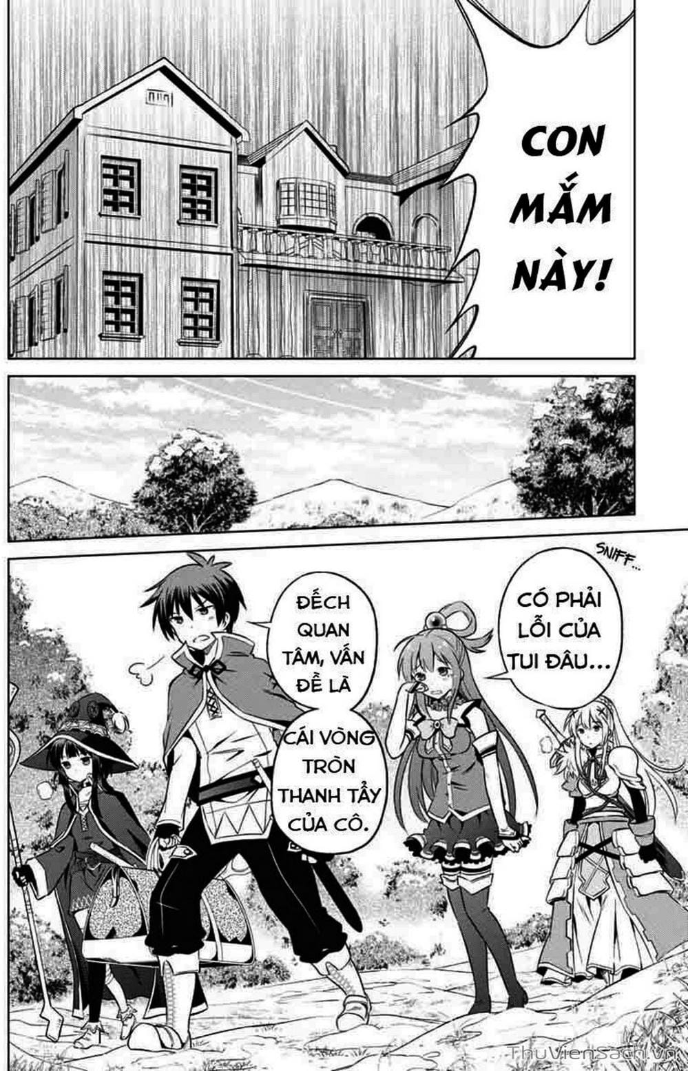 Truyện Tranh Hãy Ban Phúc Lành Cho Thế Giới Tuyệt Vời Này! trang 6