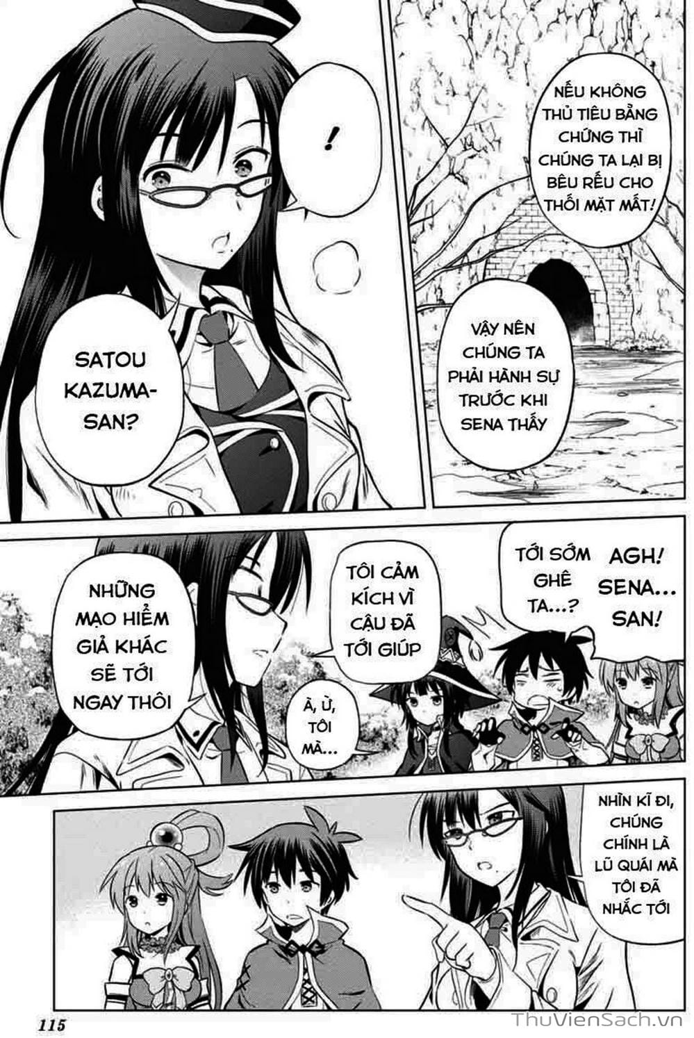 Truyện Tranh Hãy Ban Phúc Lành Cho Thế Giới Tuyệt Vời Này! trang 6