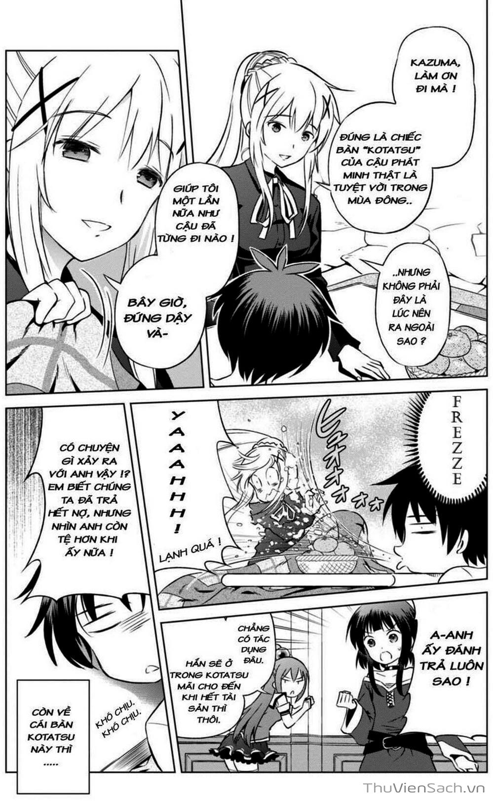 Truyện Tranh Hãy Ban Phúc Lành Cho Thế Giới Tuyệt Vời Này! trang 6