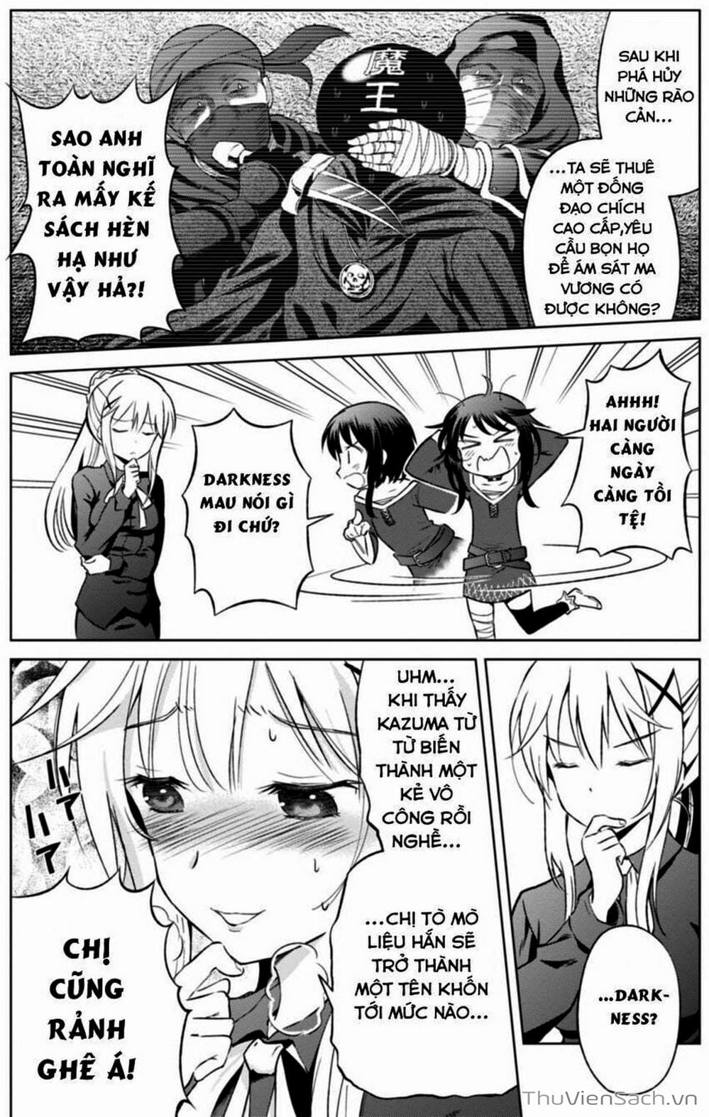 Truyện Tranh Hãy Ban Phúc Lành Cho Thế Giới Tuyệt Vời Này! trang 6