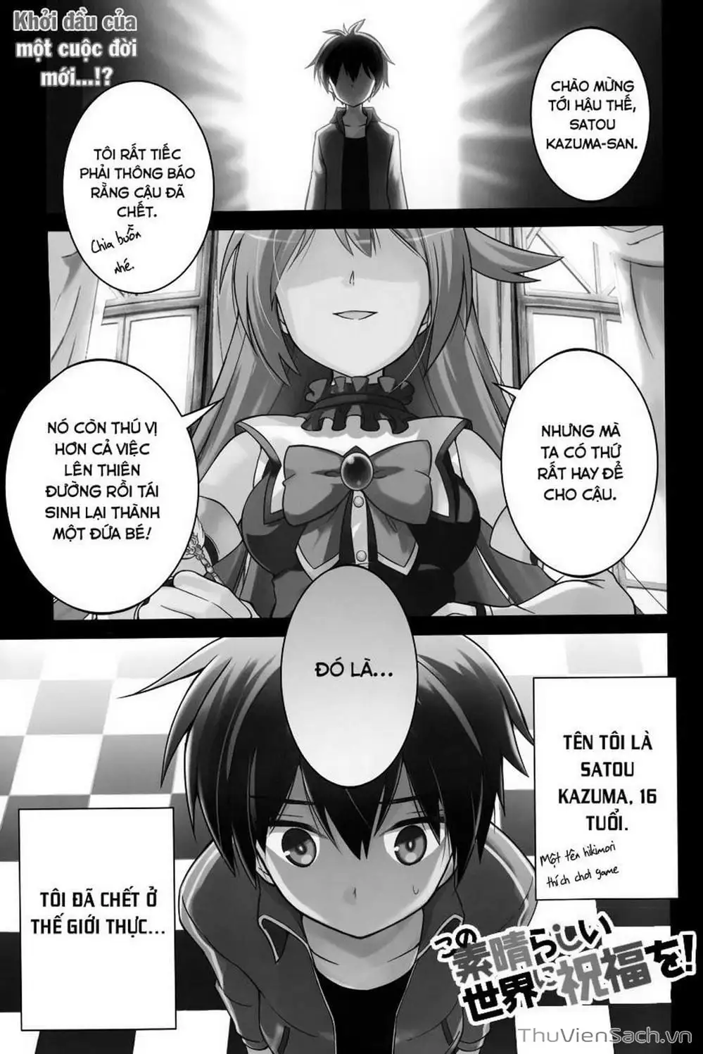 Truyện Tranh Hãy Ban Phúc Lành Cho Thế Giới Tuyệt Vời Này! trang 6