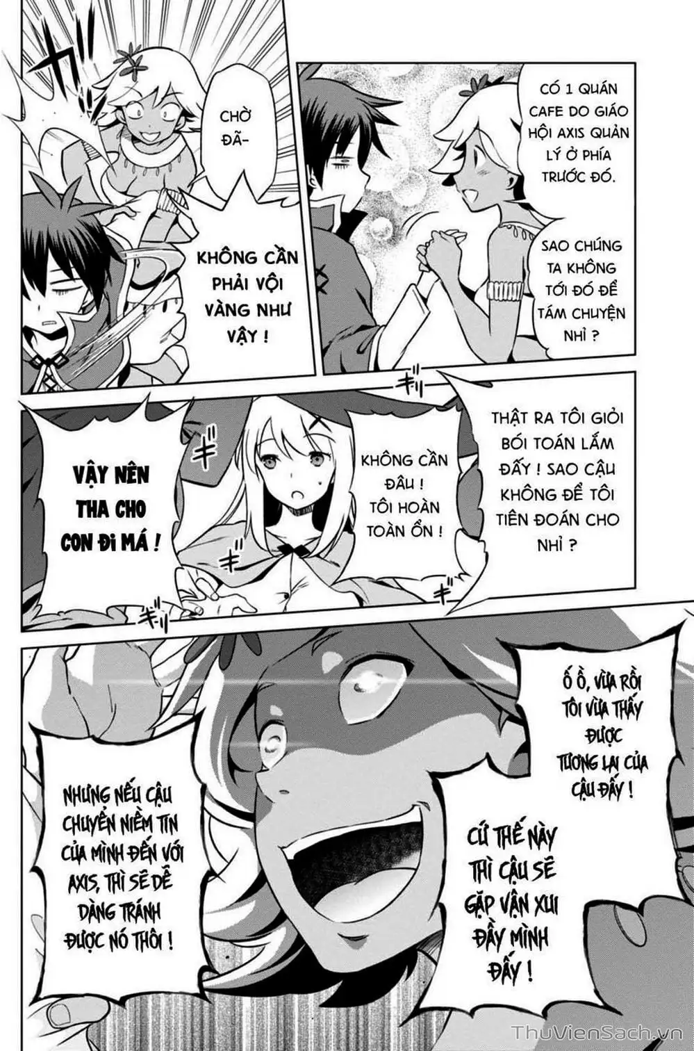 Truyện Tranh Hãy Ban Phúc Lành Cho Thế Giới Tuyệt Vời Này! trang 6