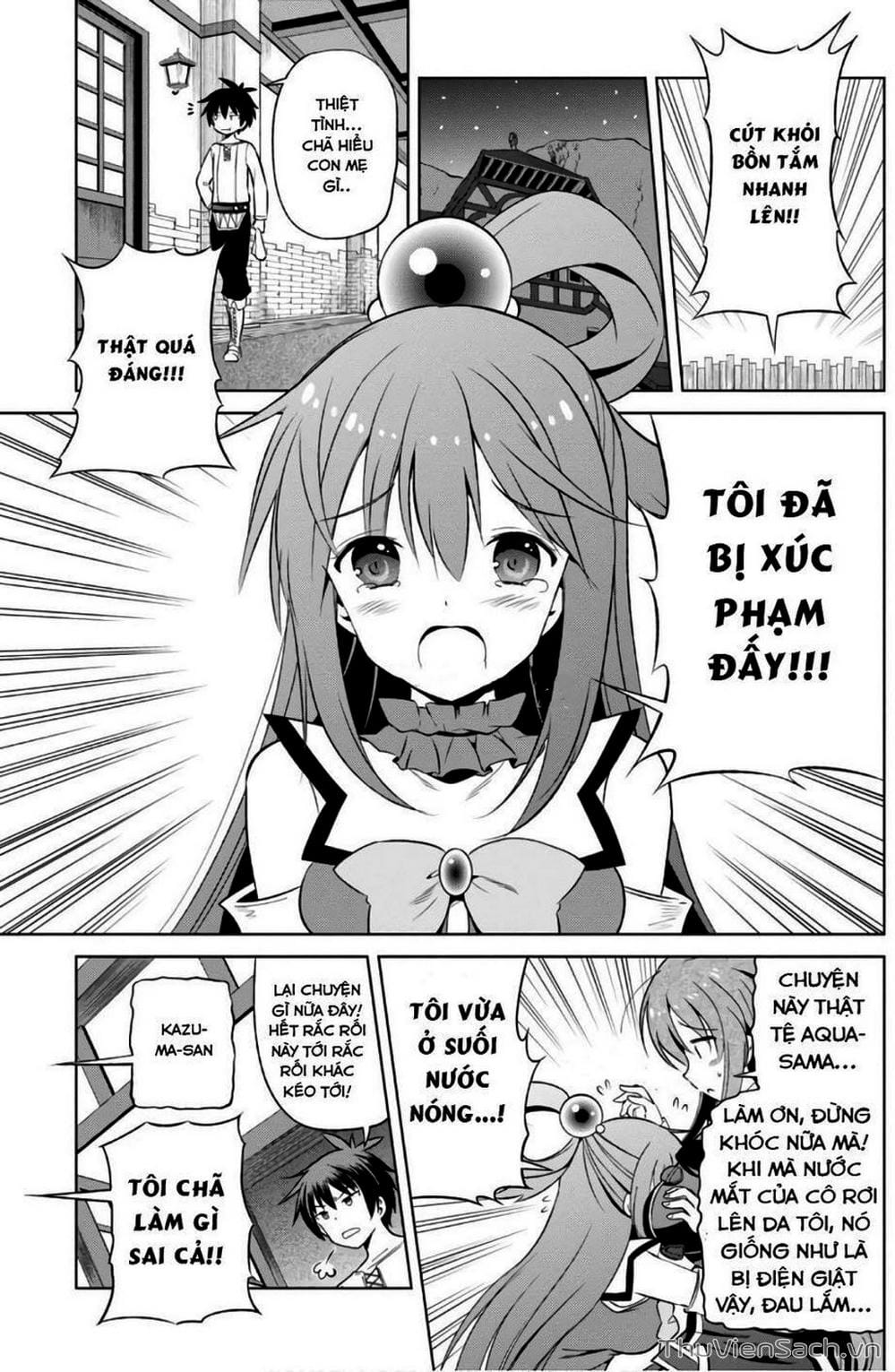 Truyện Tranh Hãy Ban Phúc Lành Cho Thế Giới Tuyệt Vời Này! trang 6