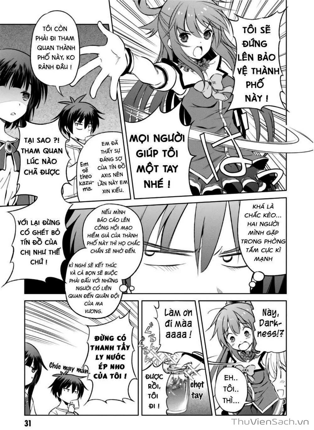 Truyện Tranh Hãy Ban Phúc Lành Cho Thế Giới Tuyệt Vời Này! trang 6