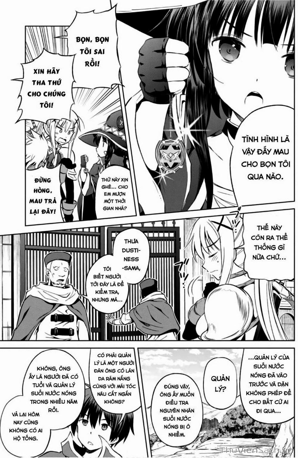 Truyện Tranh Hãy Ban Phúc Lành Cho Thế Giới Tuyệt Vời Này! trang 6
