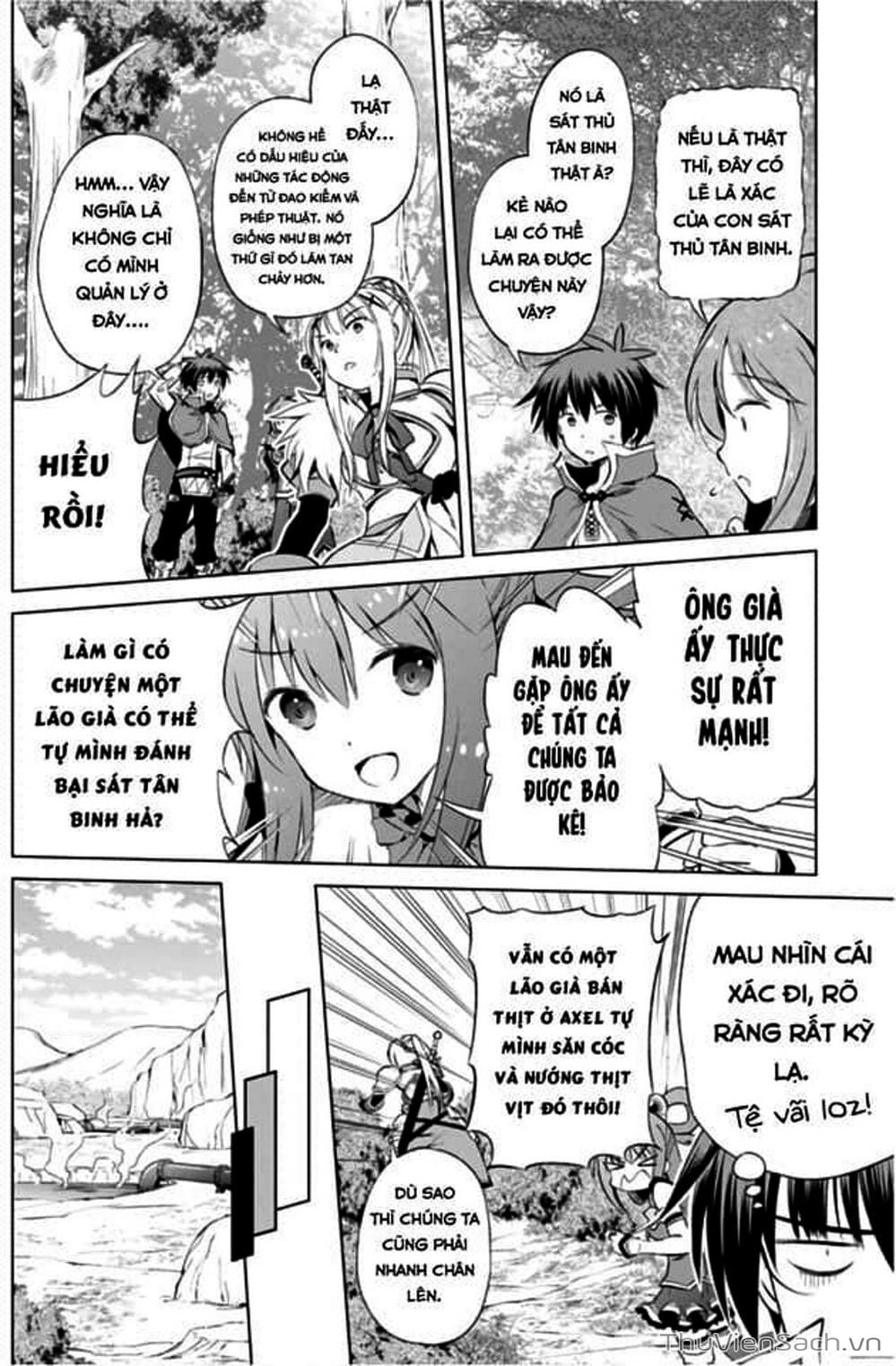 Truyện Tranh Hãy Ban Phúc Lành Cho Thế Giới Tuyệt Vời Này! trang 6