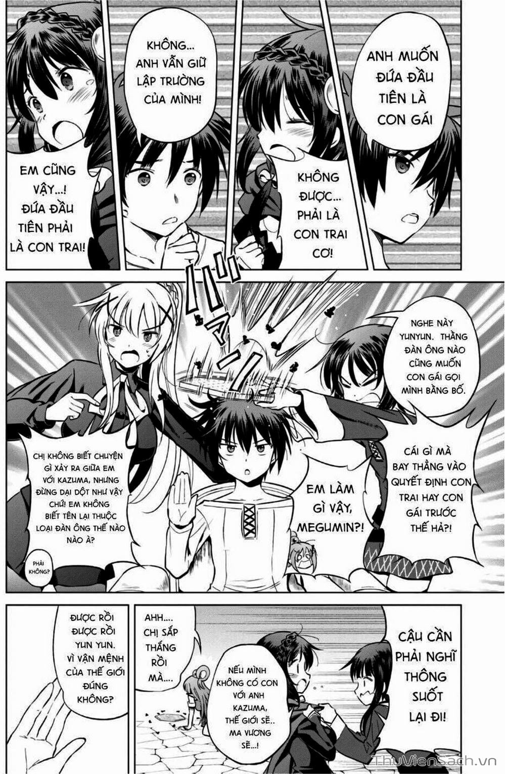 Truyện Tranh Hãy Ban Phúc Lành Cho Thế Giới Tuyệt Vời Này! trang 6