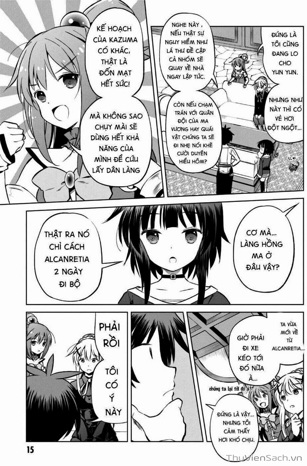 Truyện Tranh Hãy Ban Phúc Lành Cho Thế Giới Tuyệt Vời Này! trang 6