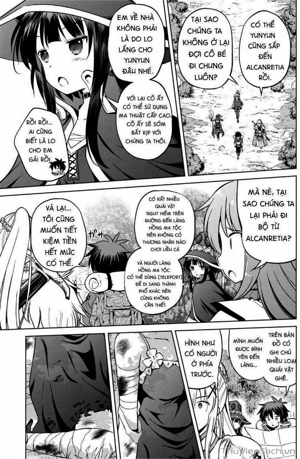 Truyện Tranh Hãy Ban Phúc Lành Cho Thế Giới Tuyệt Vời Này! trang 6