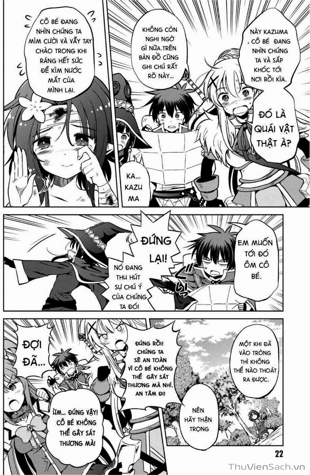 Truyện Tranh Hãy Ban Phúc Lành Cho Thế Giới Tuyệt Vời Này! trang 6