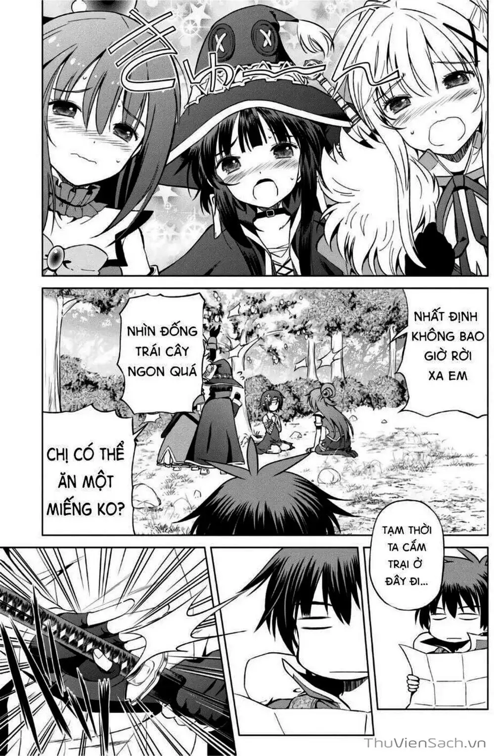 Truyện Tranh Hãy Ban Phúc Lành Cho Thế Giới Tuyệt Vời Này! trang 6