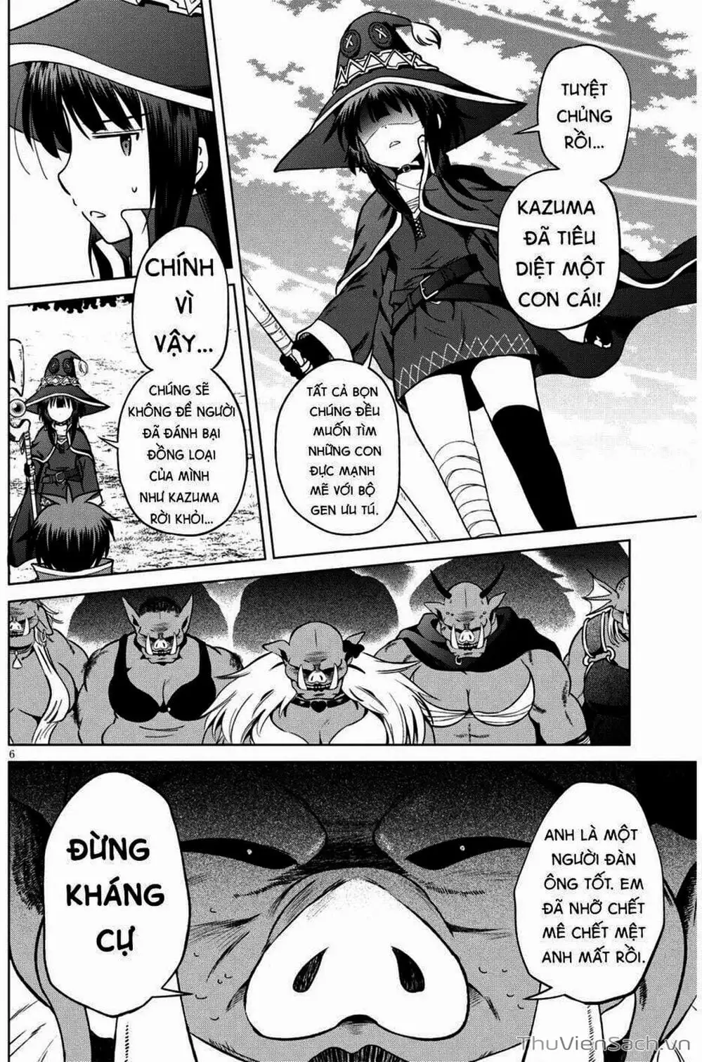 Truyện Tranh Hãy Ban Phúc Lành Cho Thế Giới Tuyệt Vời Này! trang 6