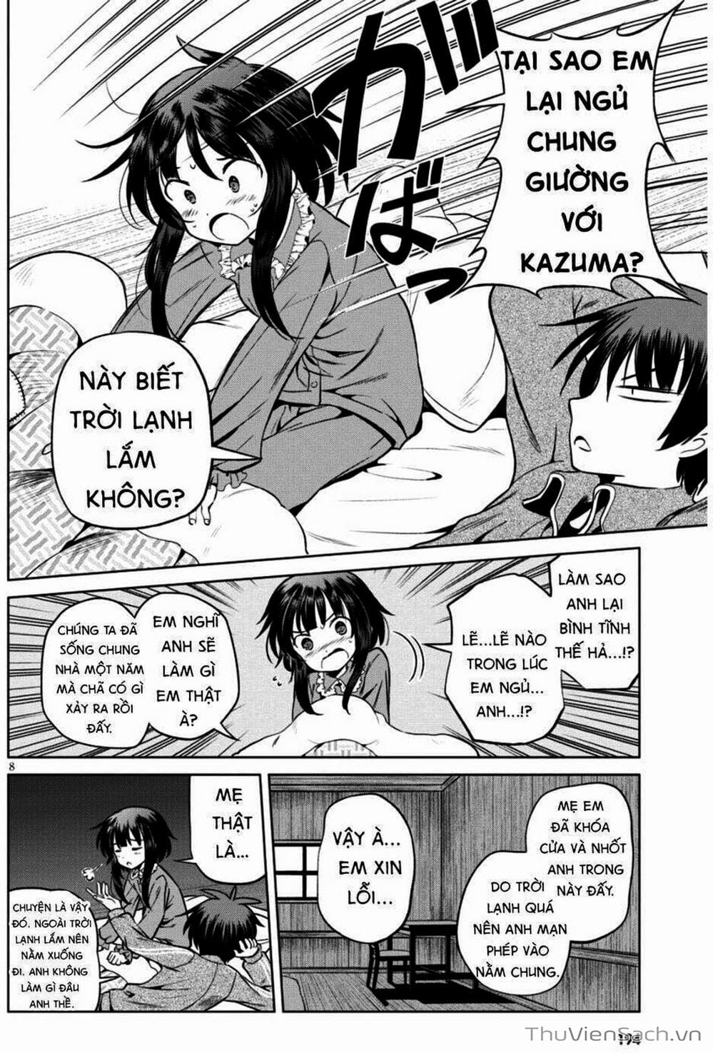 Truyện Tranh Hãy Ban Phúc Lành Cho Thế Giới Tuyệt Vời Này! trang 6