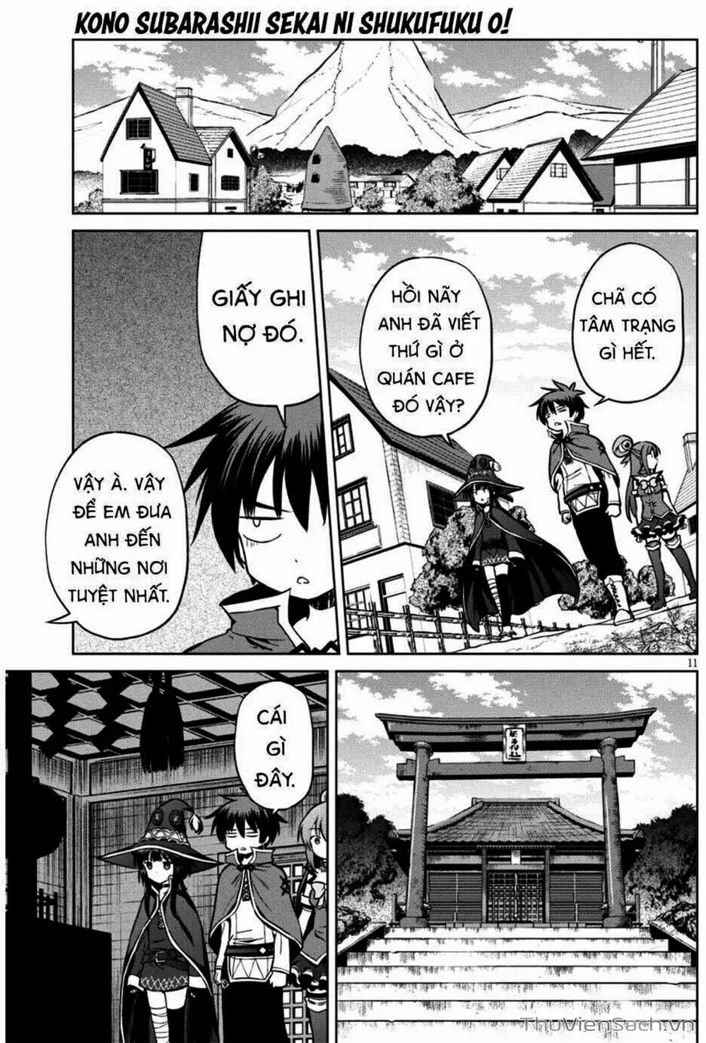 Truyện Tranh Hãy Ban Phúc Lành Cho Thế Giới Tuyệt Vời Này! trang 6