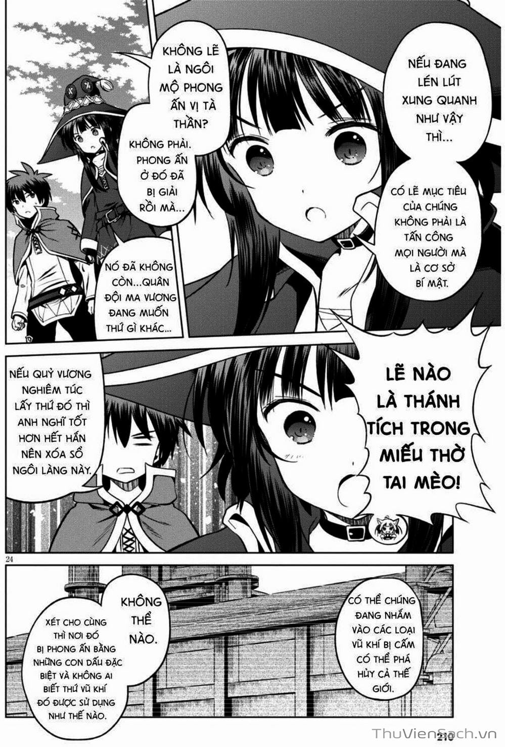 Truyện Tranh Hãy Ban Phúc Lành Cho Thế Giới Tuyệt Vời Này! trang 6