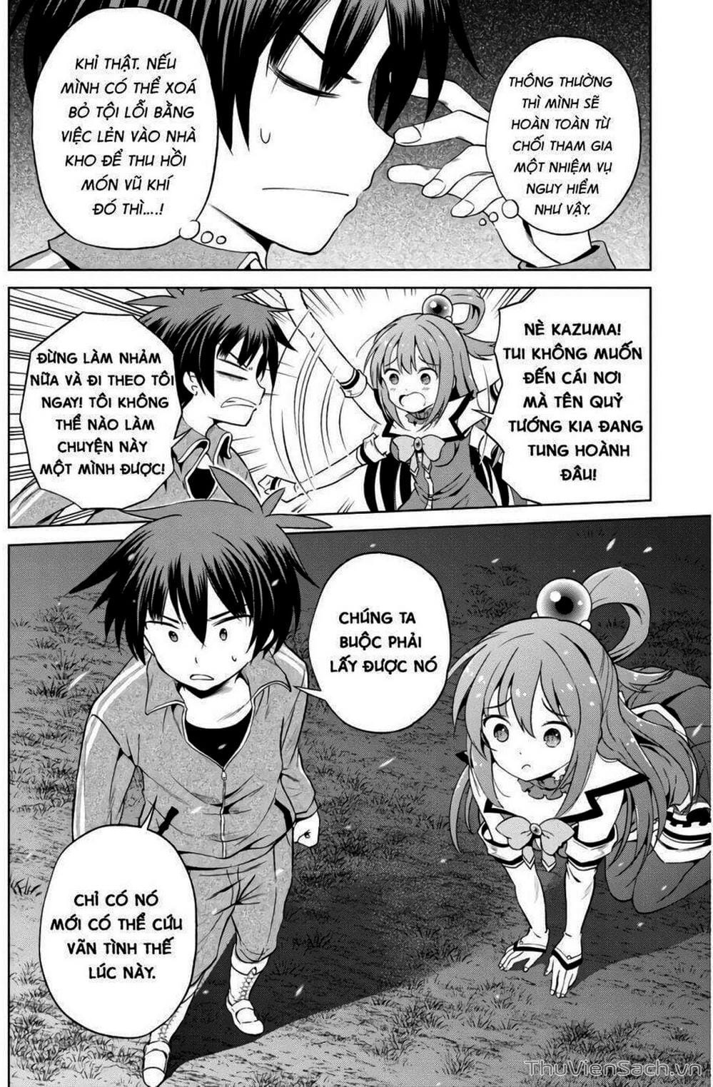 Truyện Tranh Hãy Ban Phúc Lành Cho Thế Giới Tuyệt Vời Này! trang 6