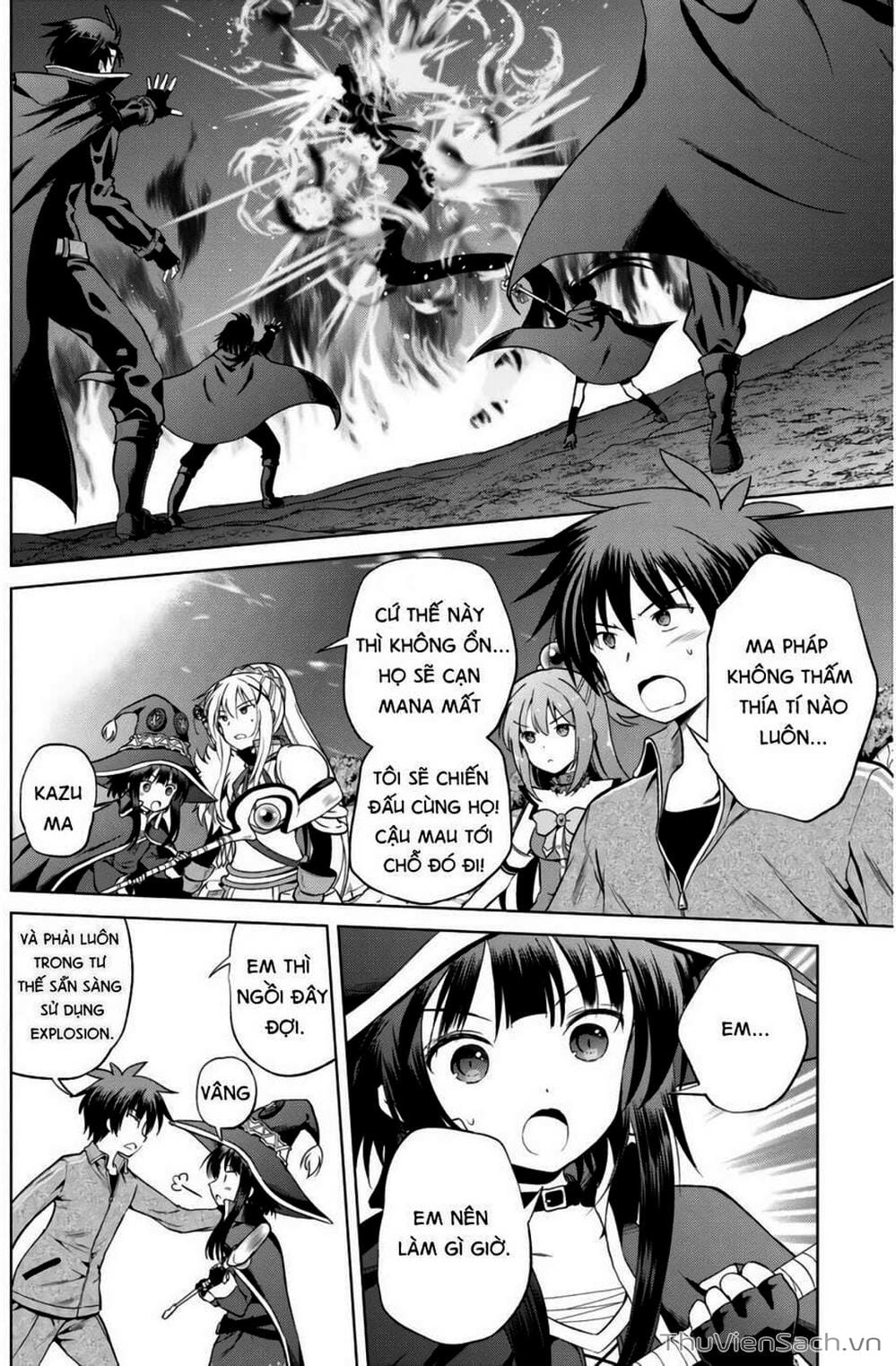 Truyện Tranh Hãy Ban Phúc Lành Cho Thế Giới Tuyệt Vời Này! trang 6