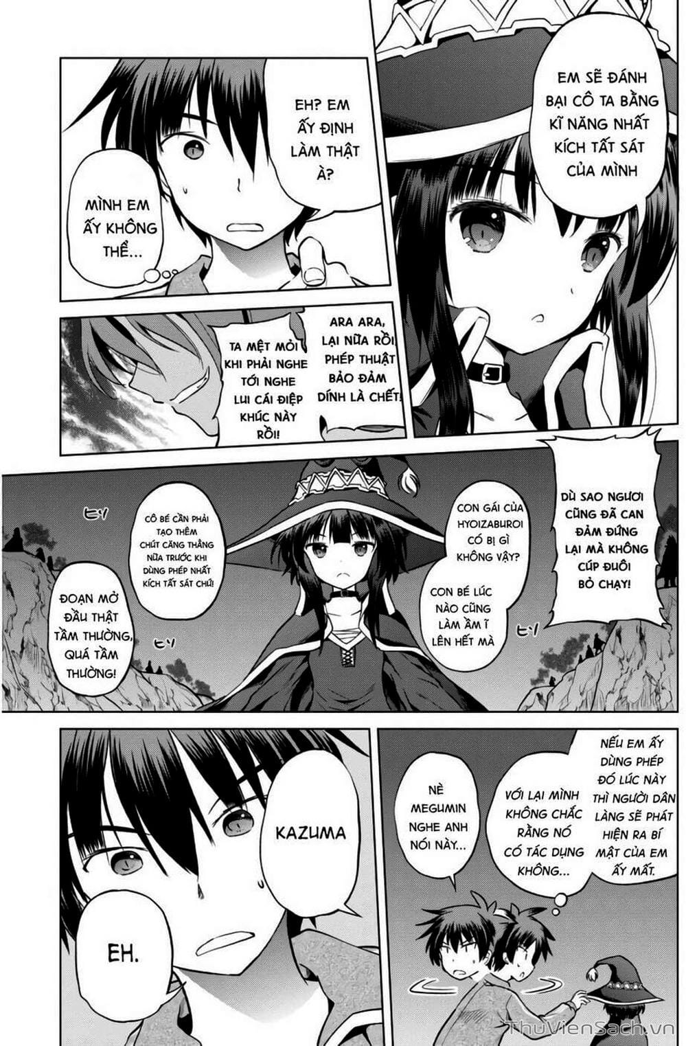 Truyện Tranh Hãy Ban Phúc Lành Cho Thế Giới Tuyệt Vời Này! trang 6