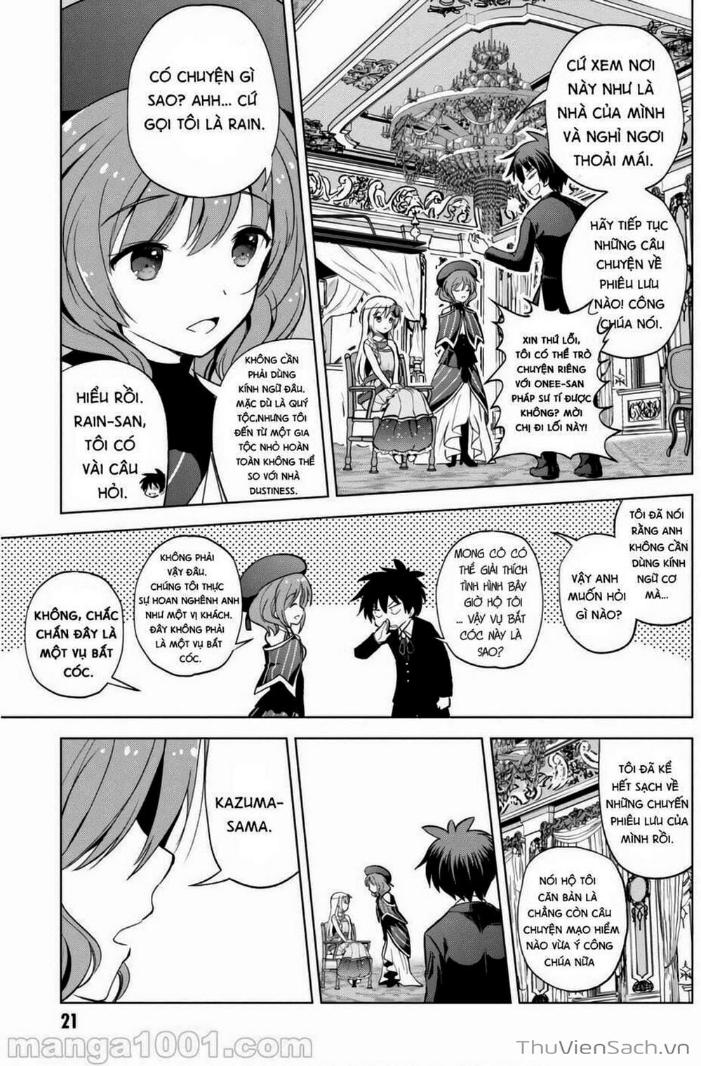 Truyện Tranh Hãy Ban Phúc Lành Cho Thế Giới Tuyệt Vời Này! trang 6