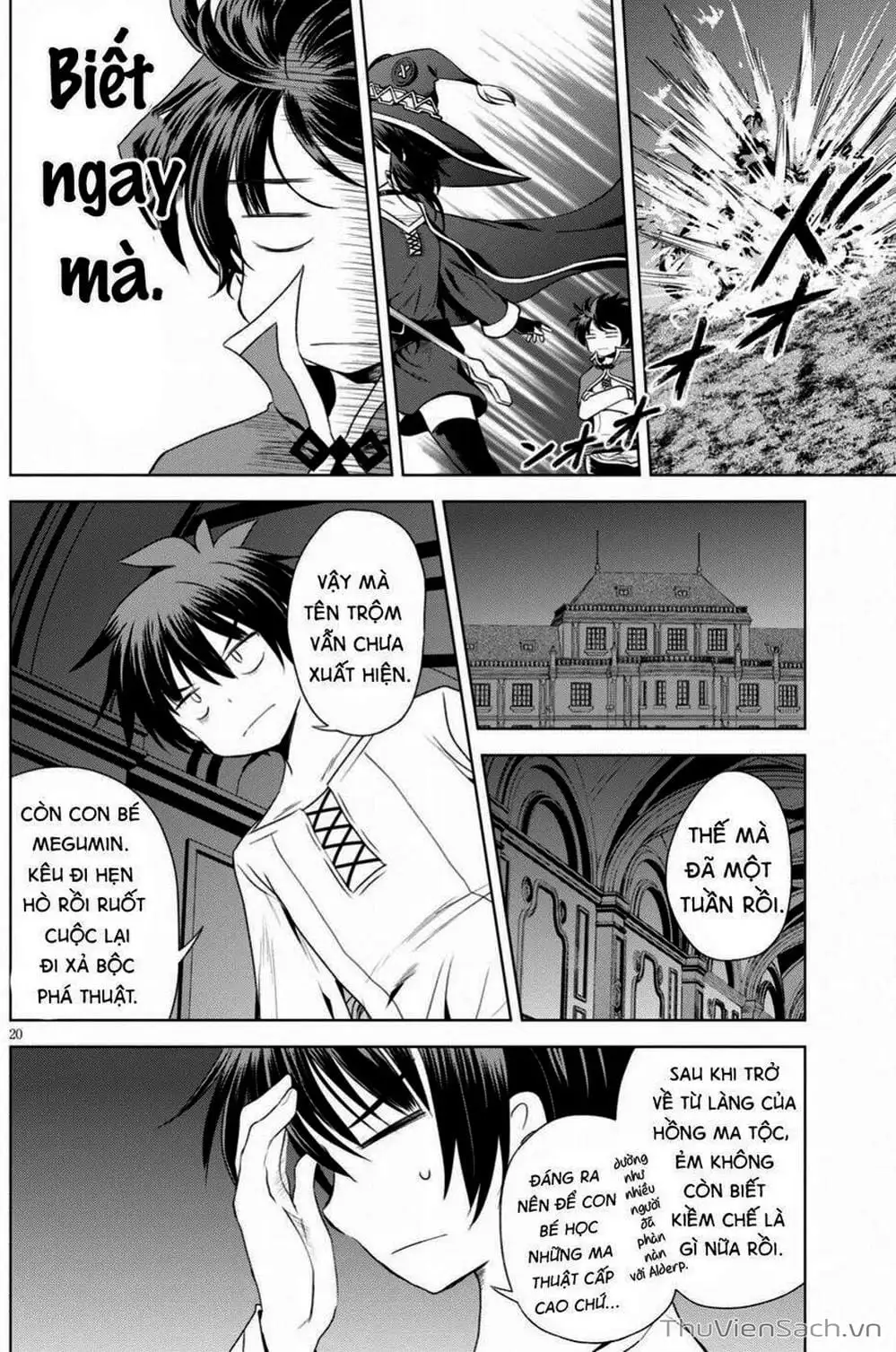 Truyện Tranh Hãy Ban Phúc Lành Cho Thế Giới Tuyệt Vời Này! trang 6