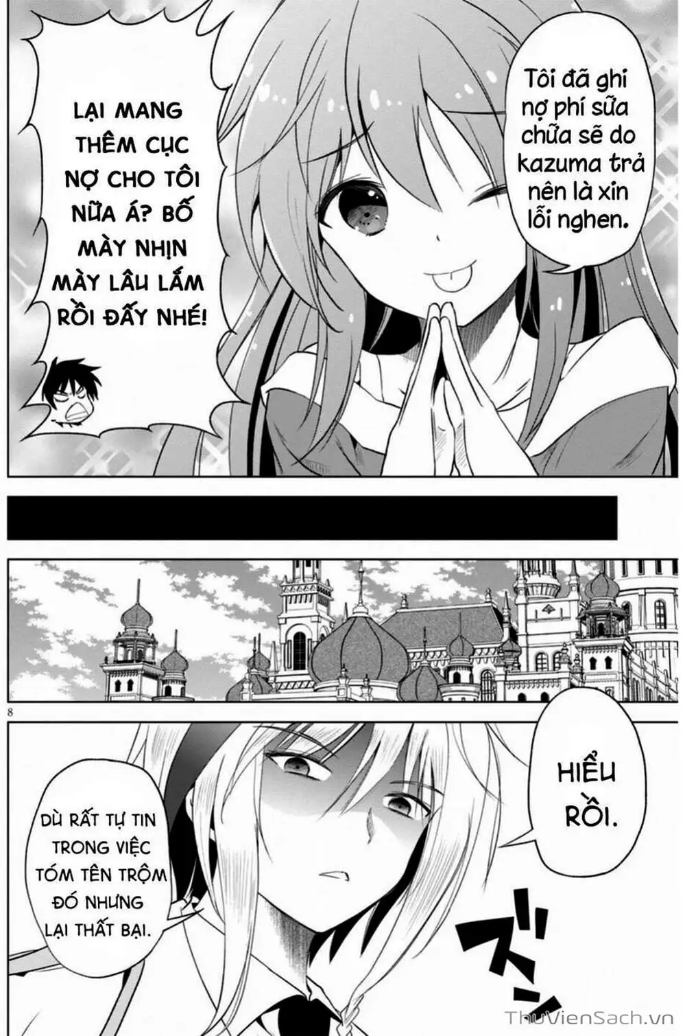 Truyện Tranh Hãy Ban Phúc Lành Cho Thế Giới Tuyệt Vời Này! trang 6