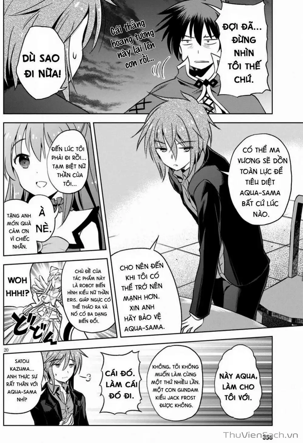Truyện Tranh Hãy Ban Phúc Lành Cho Thế Giới Tuyệt Vời Này! trang 6