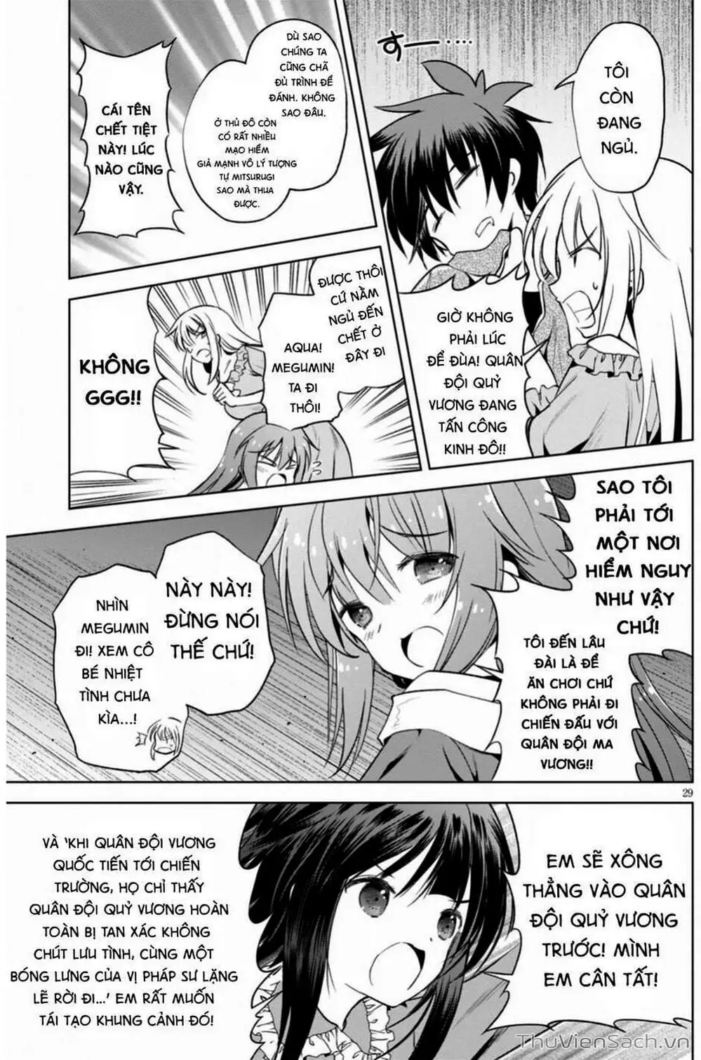 Truyện Tranh Hãy Ban Phúc Lành Cho Thế Giới Tuyệt Vời Này! trang 6