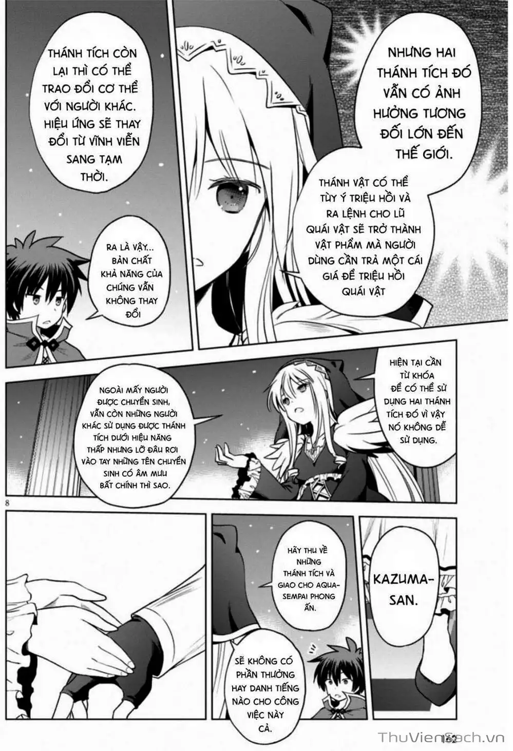 Truyện Tranh Hãy Ban Phúc Lành Cho Thế Giới Tuyệt Vời Này! trang 6