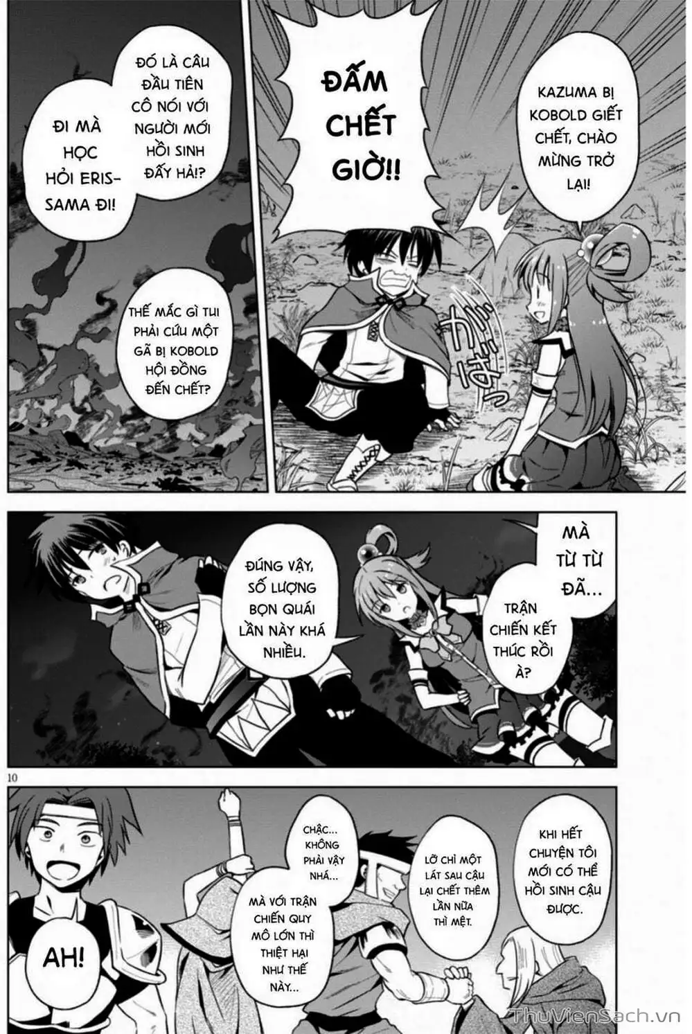 Truyện Tranh Hãy Ban Phúc Lành Cho Thế Giới Tuyệt Vời Này! trang 6