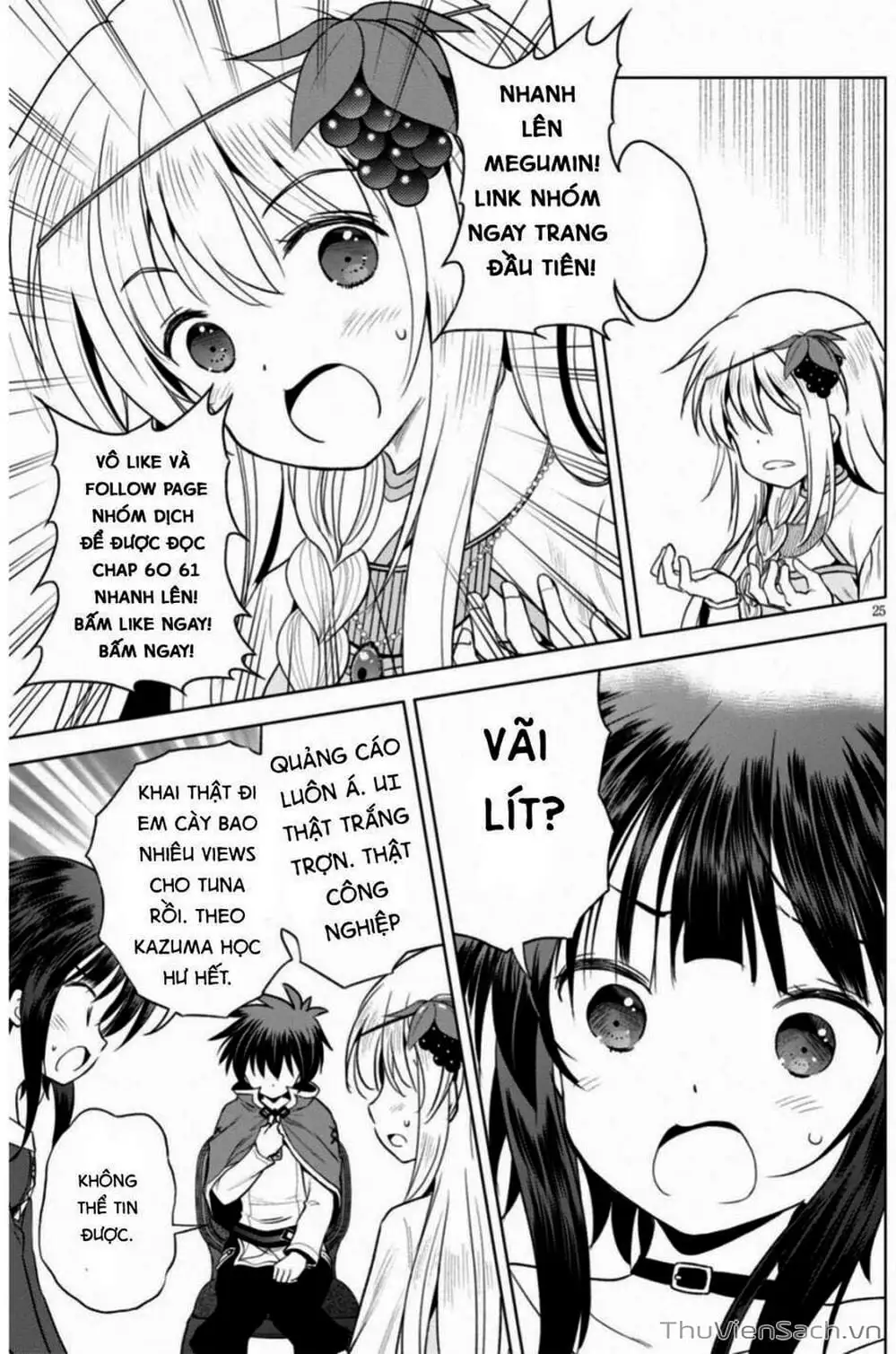 Truyện Tranh Hãy Ban Phúc Lành Cho Thế Giới Tuyệt Vời Này! trang 6