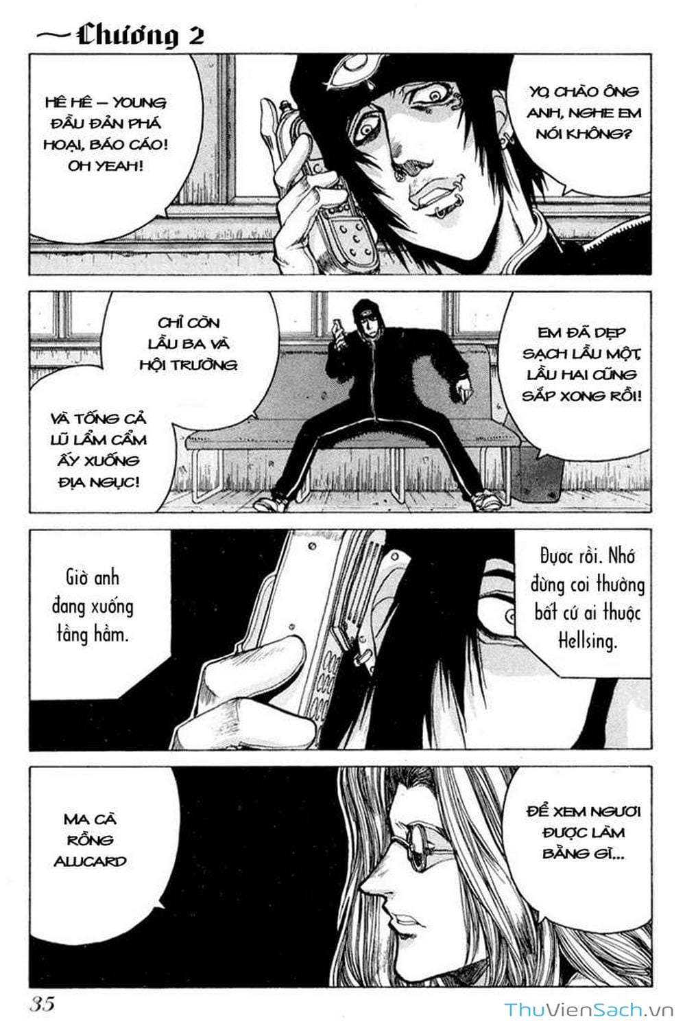 Truyện Tranh Kinh Tởm - Hellsing trang 7