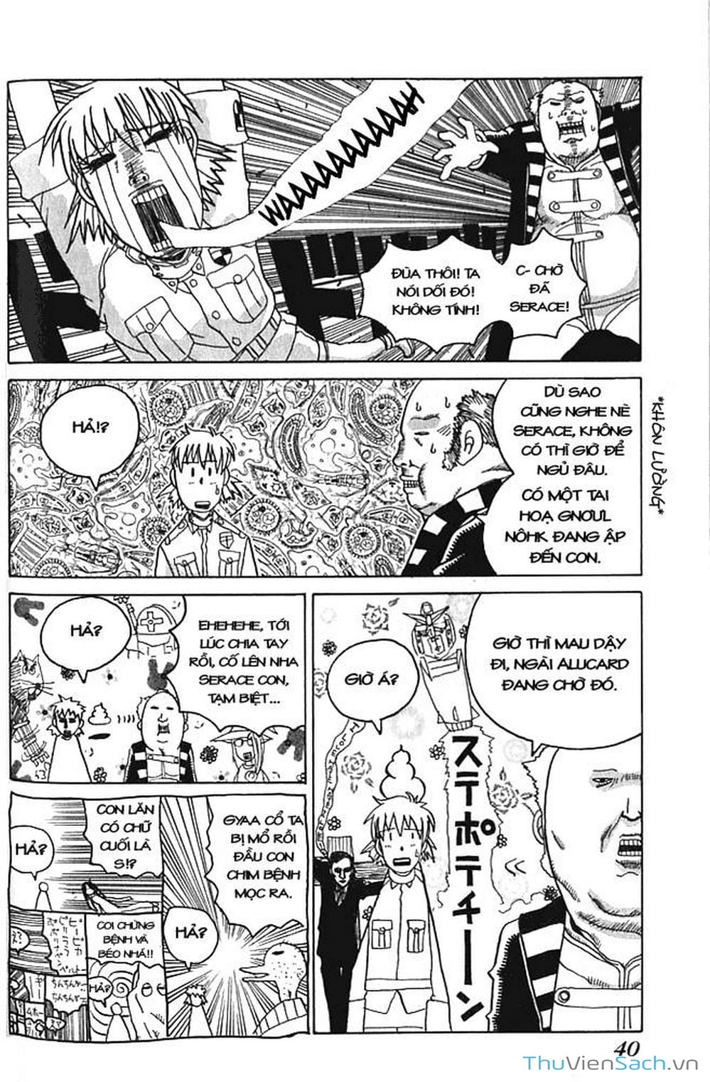 Truyện Tranh Kinh Tởm - Hellsing trang 7