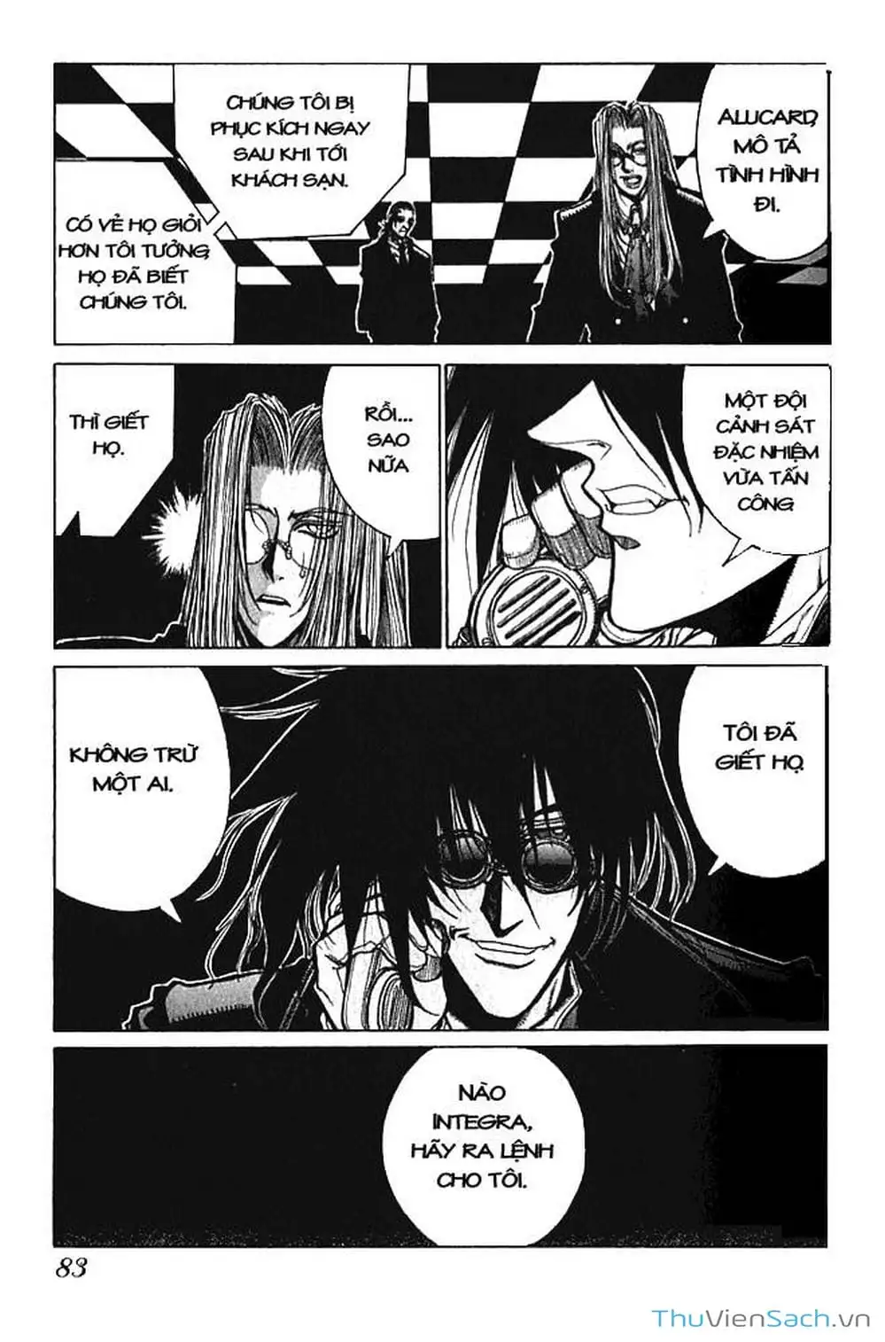 Truyện Tranh Kinh Tởm - Hellsing trang 7