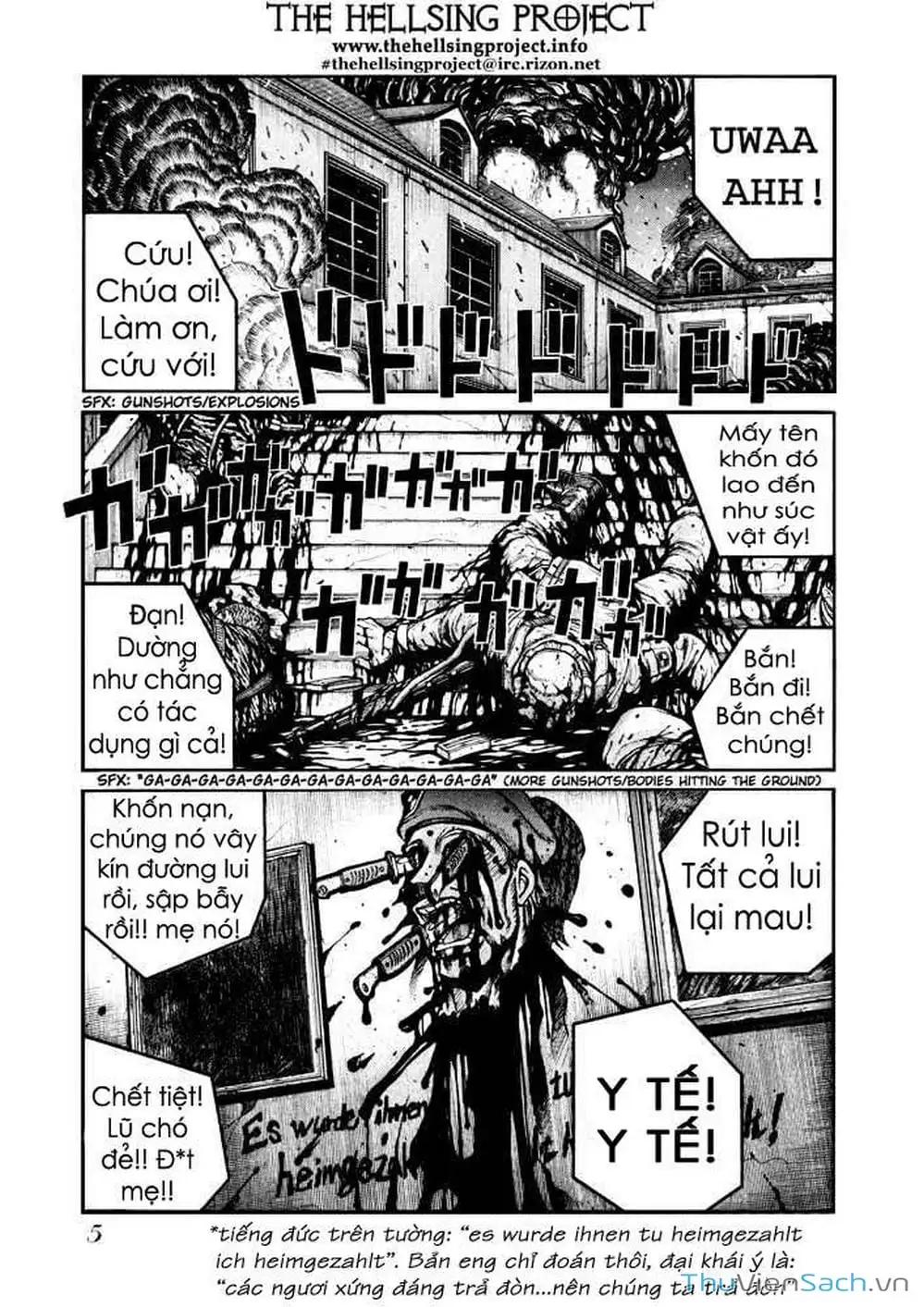 Truyện Tranh Kinh Tởm - Hellsing trang 7