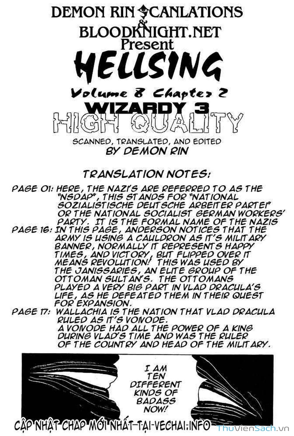 Truyện Tranh Kinh Tởm - Hellsing trang 7
